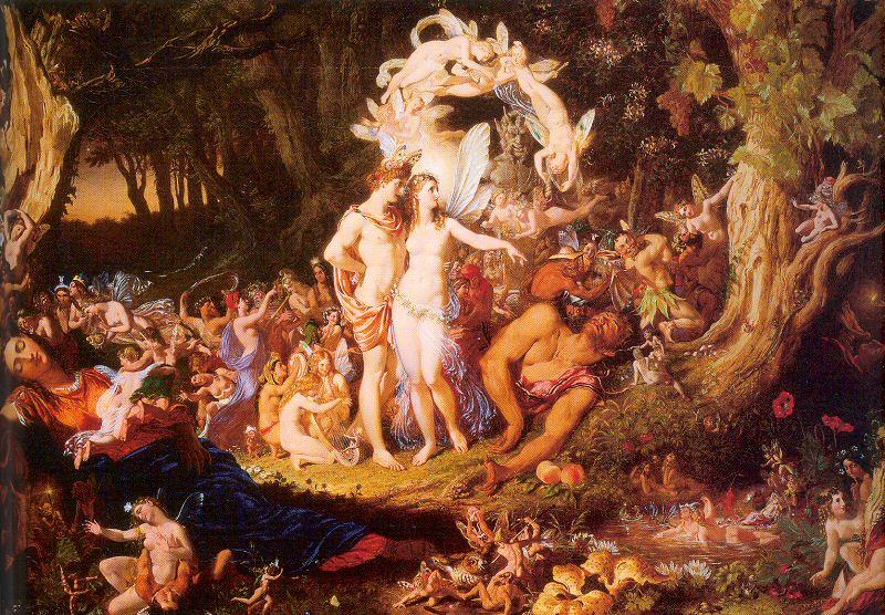 Paton, Sir Joseph Noel The Reconciliation of Oberon and Titania